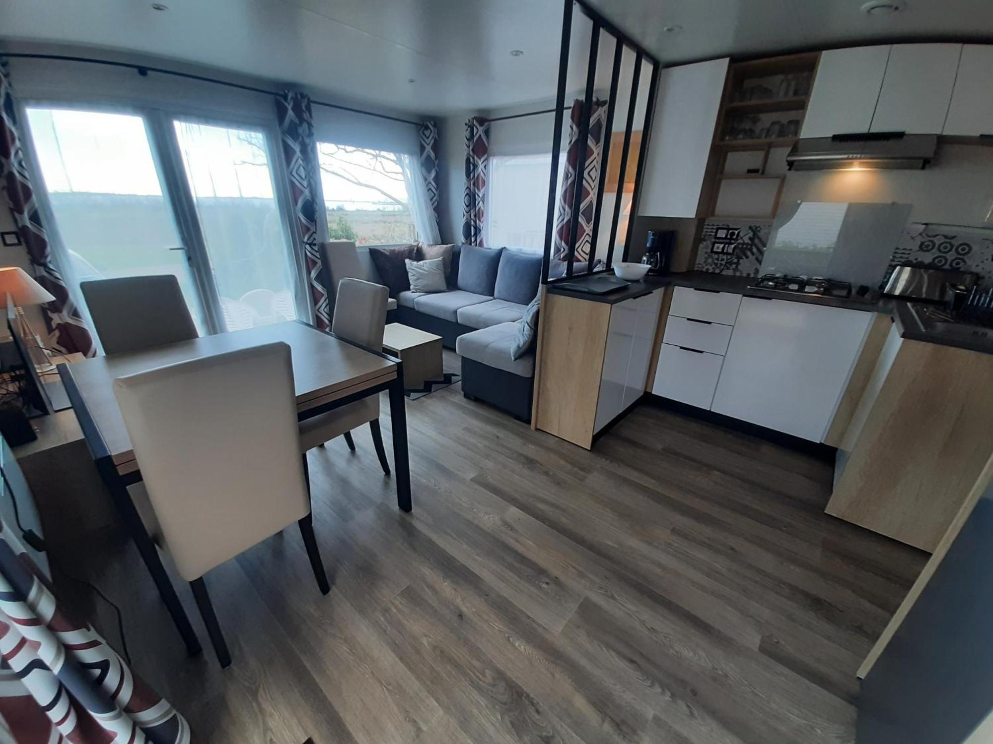 Serenity 565 Au Lac Des Reves-Camping 4 Etoiles-Mobil Home 3Ch-6Pl-Clim-Sdb- Wc Separe-Au Calme, Belle Vue Sur Le Lac, Sans Vis A Vis Lattes Εξωτερικό φωτογραφία