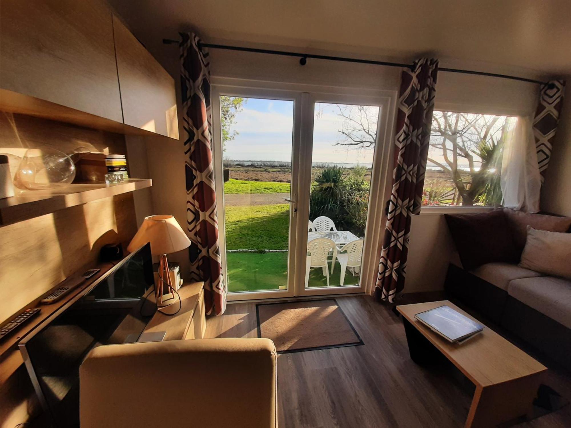 Serenity 565 Au Lac Des Reves-Camping 4 Etoiles-Mobil Home 3Ch-6Pl-Clim-Sdb- Wc Separe-Au Calme, Belle Vue Sur Le Lac, Sans Vis A Vis Lattes Εξωτερικό φωτογραφία